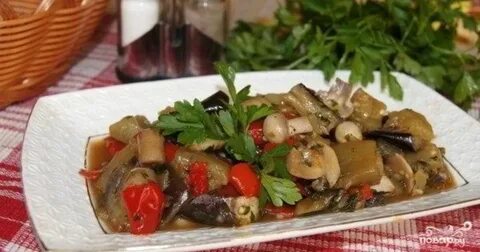 Как потушить баклажаны с мясом