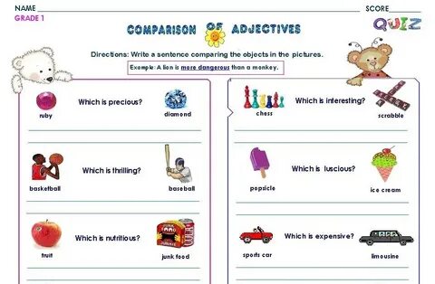 Ways of comparing 1