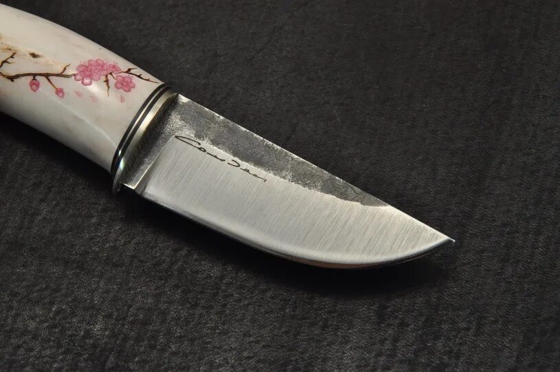 Артвуд ножи. Нож Сакура. Linder Boehler 440 Модельный ряд охотничьих ножей. Нож Сакура односторонний.
