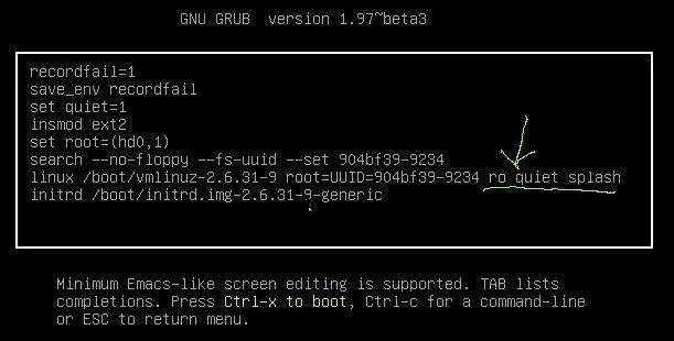 Linux при загрузке черный экран. Ubuntu при загрузке черный экран. Окно Grub nomodeset. При запуске Ubuntu черный экран. Что делать если загрузочный экран