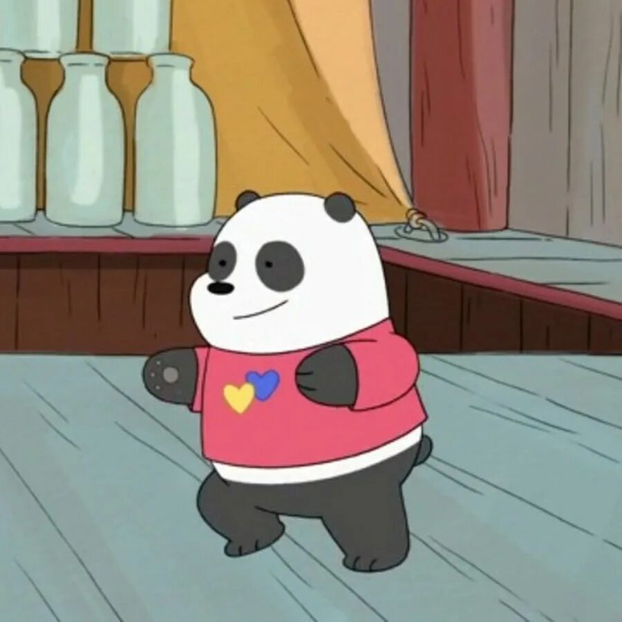 Анимированная Панда. Панда гифки. Танцующая Панда. Панда танцует.