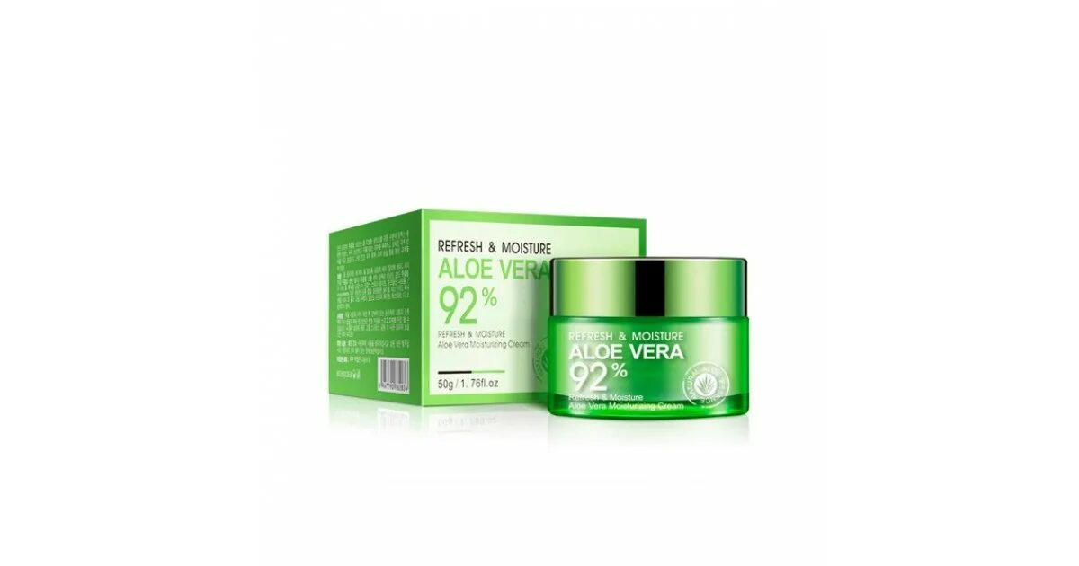 Bioaqua aloe. Освежающий и увлажняющий крем-гель для лица и шеи Aloe Vera, 50гр BIOAQUA.