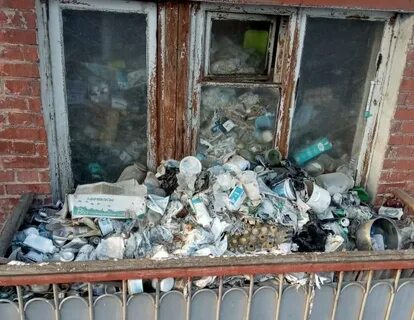 Квартира в мусоре