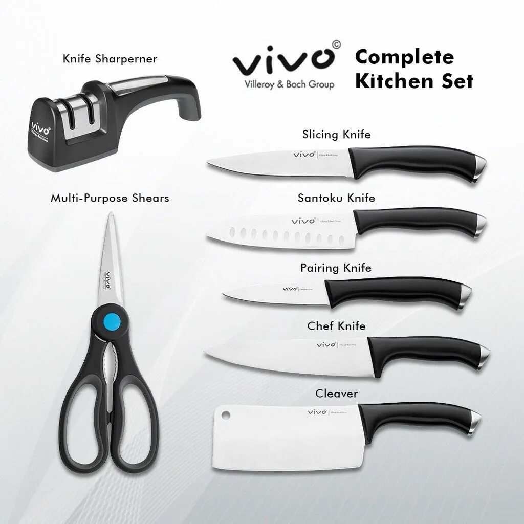 Ножи vivo Villeroy Boch. Подставка для ножей vivo Villeroy Boch. Vivo Villeroy Boch Group ножи. Набор ножей Villeroy Boch.