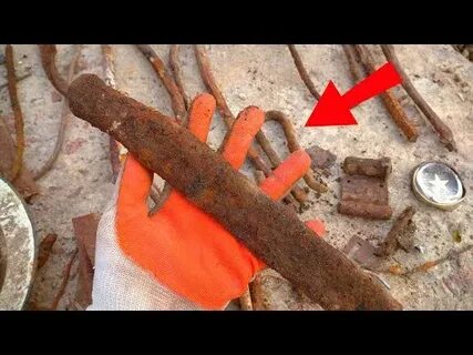 Поиски металлолома с металлоискателем видео
