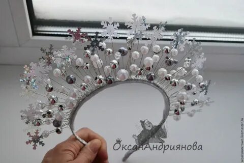 Новогодний ободок своими руками