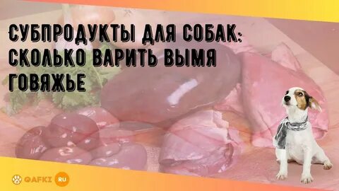 Кормить собаку субпродуктами