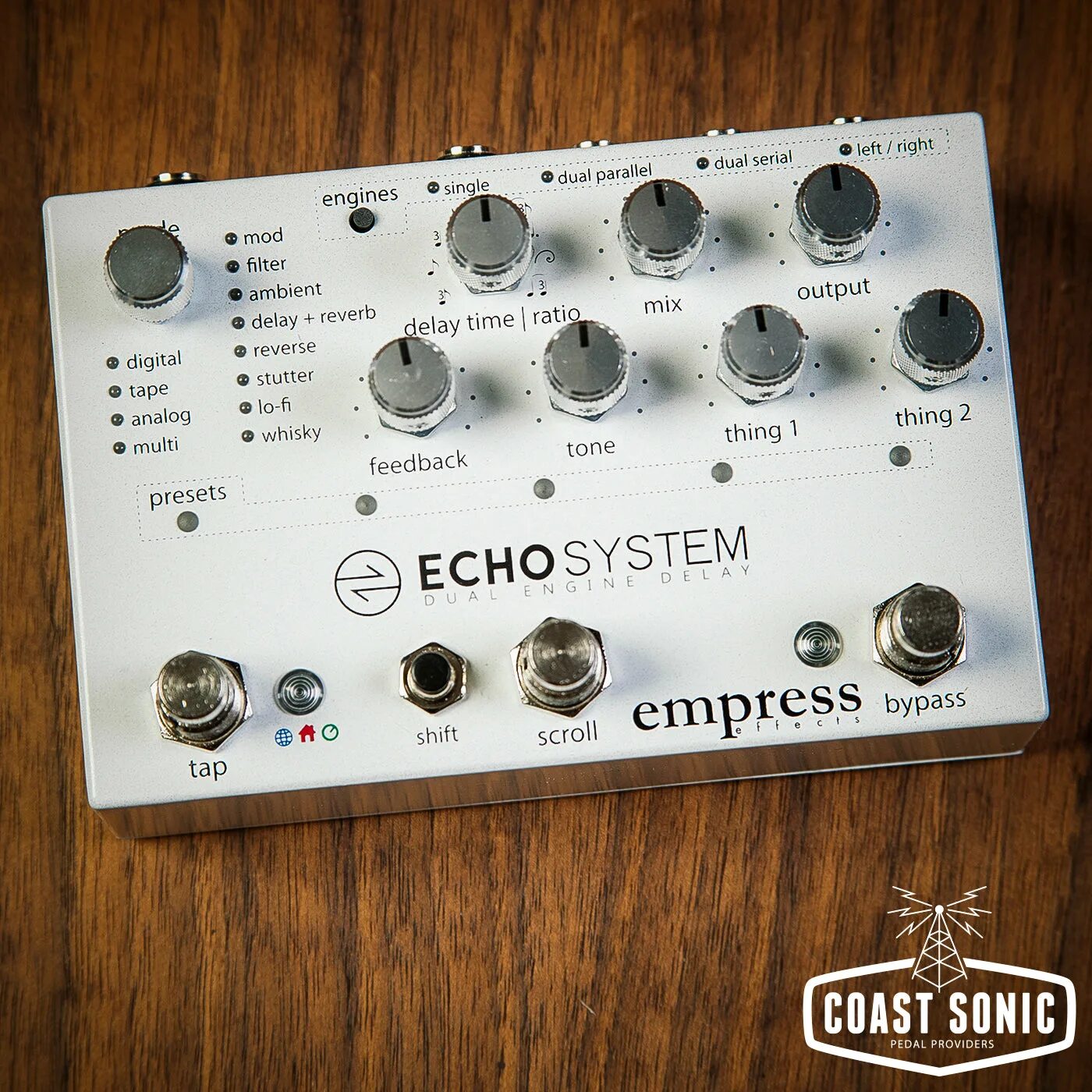 Echo system. Empress Compressor MKII. Empress Echo System.