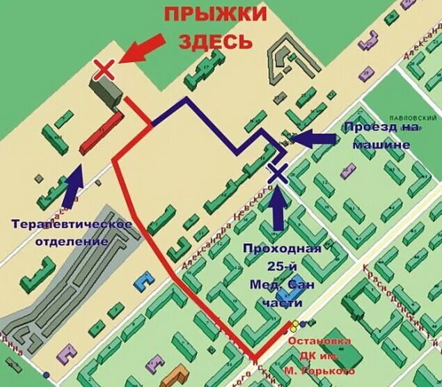 ДК Горького на карте.