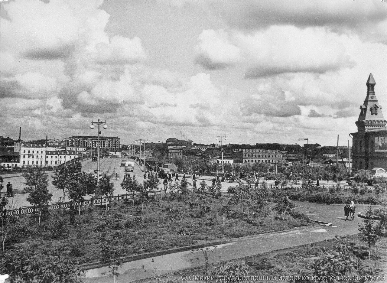 Сайт старый омск. Октябрьский мост Омск. Омск 1960 е годы. Старый Омск центр. Старые фотографии центра Омска.