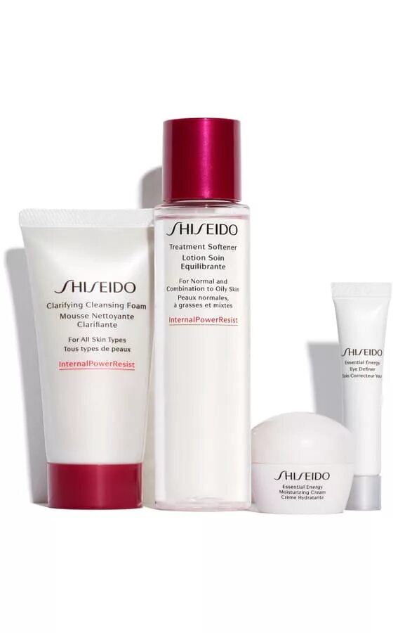 Clarifying cleansing. Шисейдо Clarifying. Shiseido Clarifying Cleansing Foam. Шисейдо Ginza Tokyo набор. Shiseido Beauty Essentials Kit.