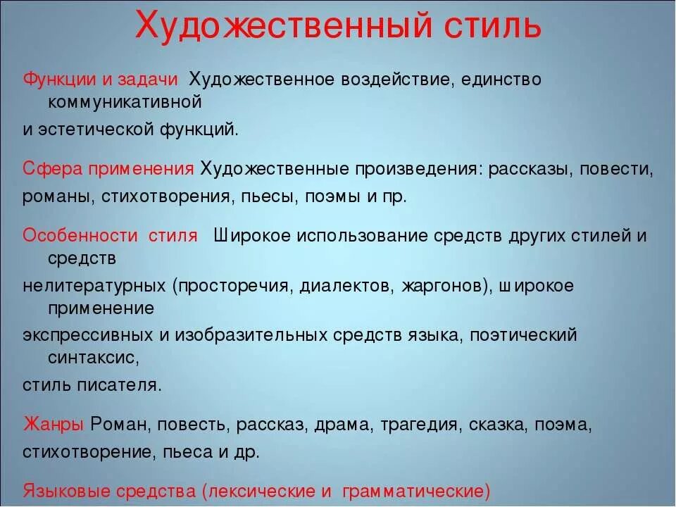 Сфера употребления текста. Функции художественного стиля. Задачи художественного стиля. Художественный стиль функции стиля. Задачи речи художественного стиля.