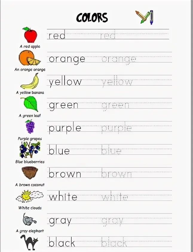 Colour write