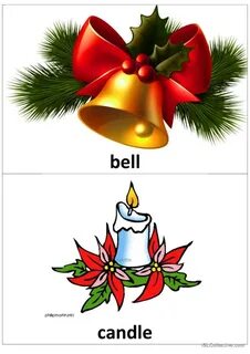 Christmas flashcards