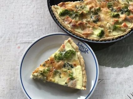 Киш с рыбой рецепт