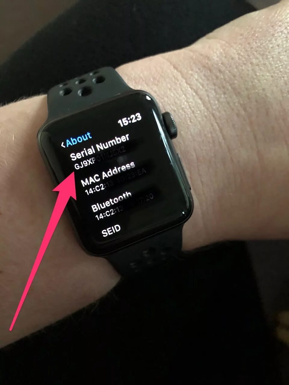 Как определить apple watch