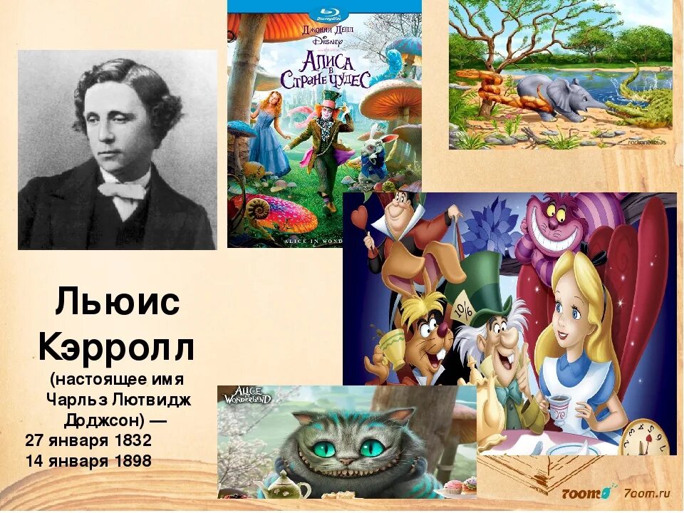 Л кэрролл произведения. Английские детские Писатели. Британские Писатели для детей. Рассказ о писателе на английском.