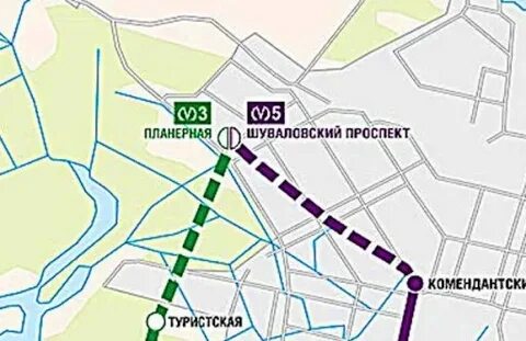 Где будет станция метро шуваловская