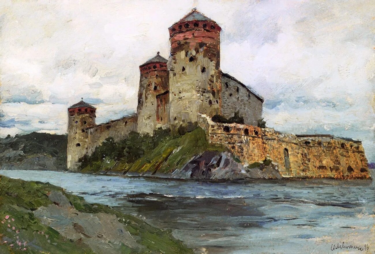 Картина крепости