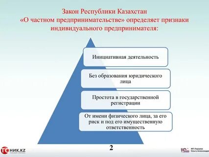 Признаки индивидуального