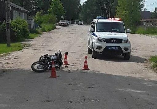 Мотоциклы новгородская область. Авария в Устюженском округе.