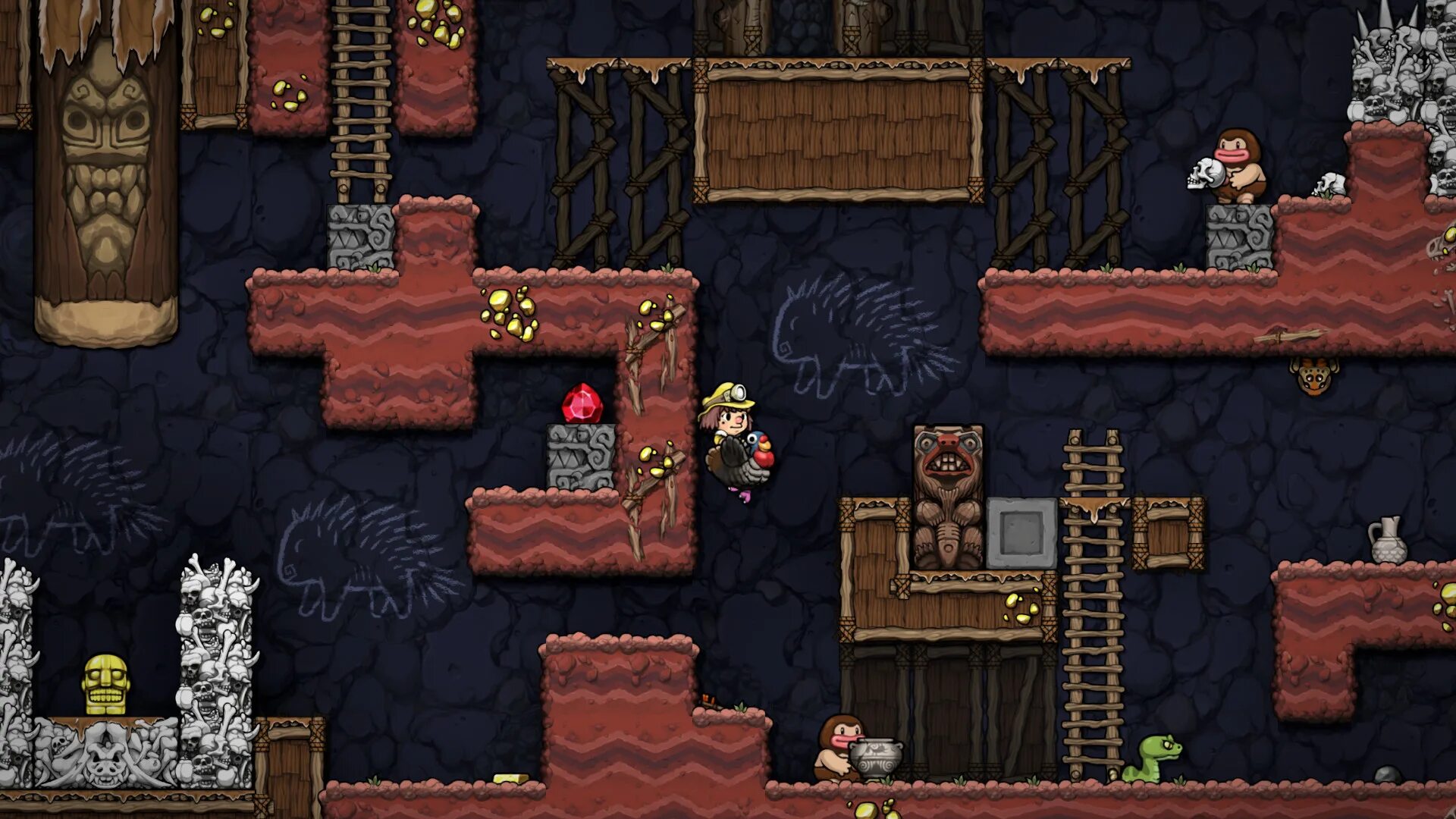Игра платформер. Платформер игры. Платформер с красивой графикой. Spelunky 2. Пиксельные игры.