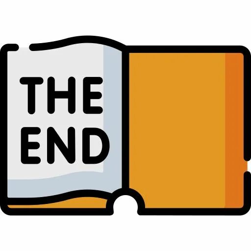 Up to the end. Иконка конец. конец пиктограмма. концовку значок. the end без фона.