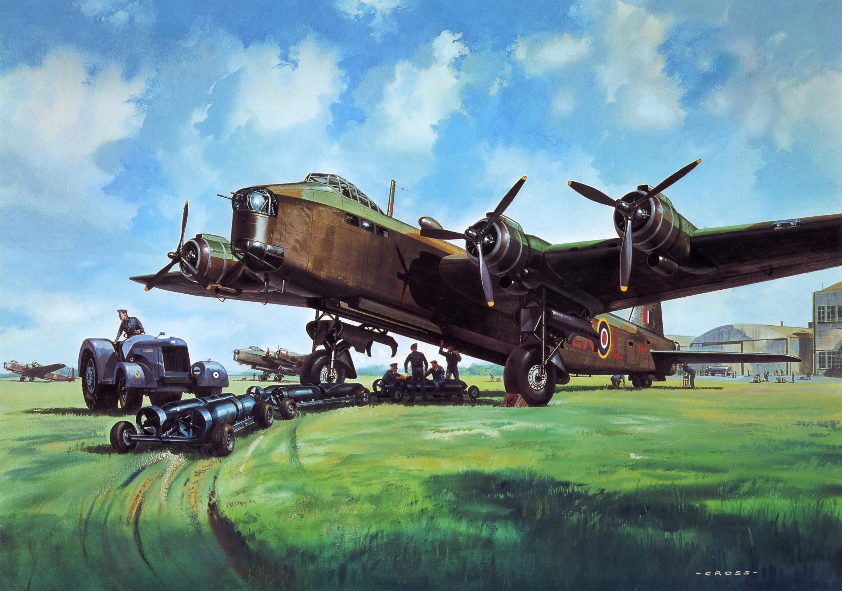 Short Stirling 1/72 Airfix. Шорт Стирлинг бомбардировщик. Рой Гринвилл художник Авиация. Short Stirling Italeri 1/72. Two artists