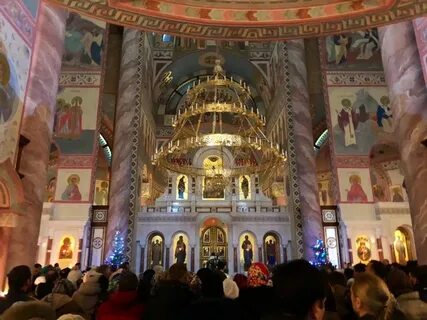 Служба в храме самара