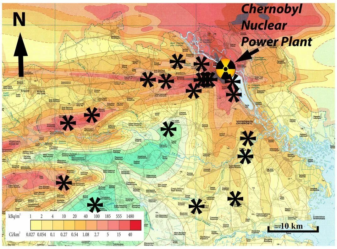 Зона поражения чернобыля. Радиус распространения радиации после взрыва в Чернобыле. ЧАЭС распространение радиации. Чернобыль зона распространения радиации. Карта распространения радиации в Чернобыле.