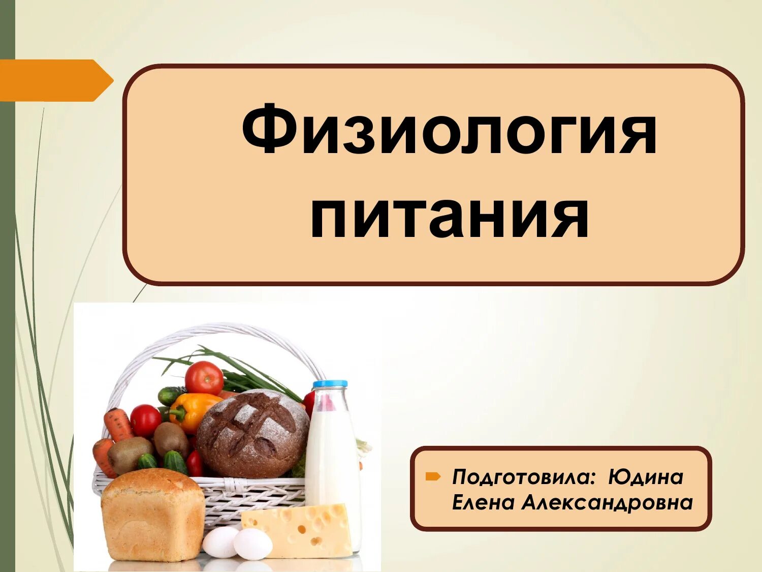 Физиология питания презентация. Физиология питания технология. Физиологическое питание. Основы физиологии питания.