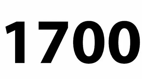 Число 1700