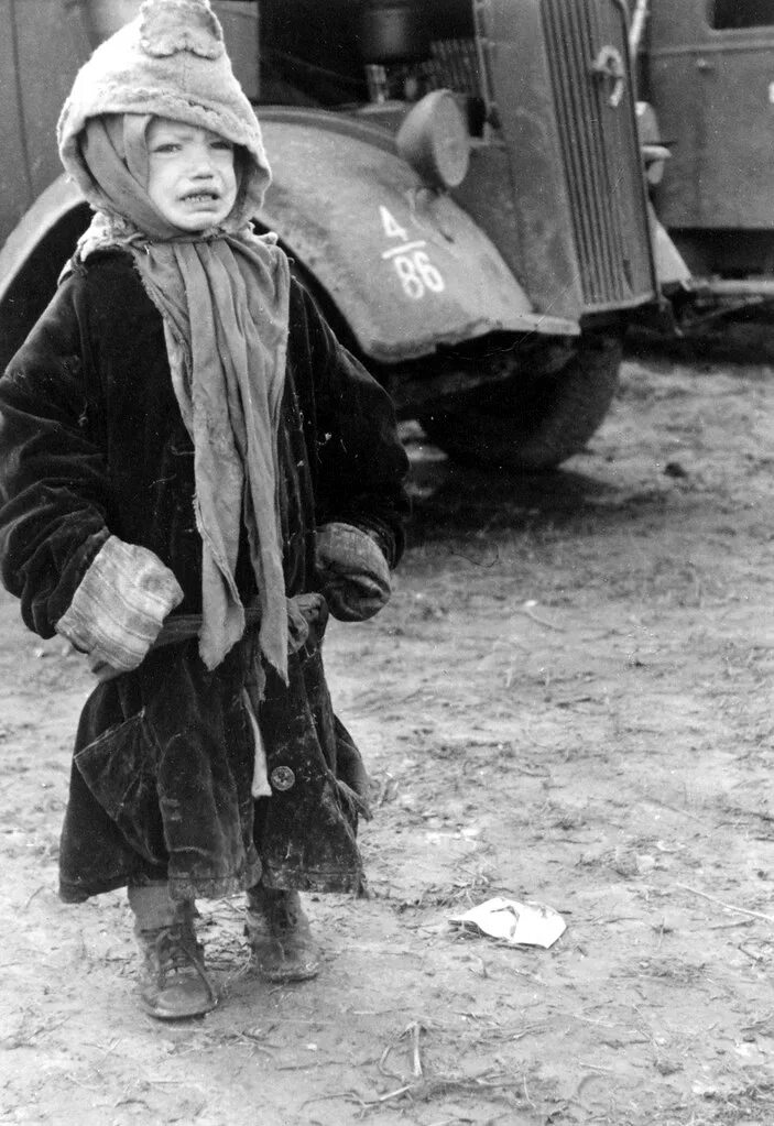 Слезы блокады. Военные годы 1941-1945 дети.