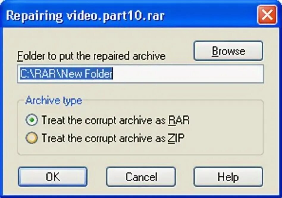 The file "av- ???" Header is corrupt unexpected end of Archive. Standfile. Archive Fix. Fix rar