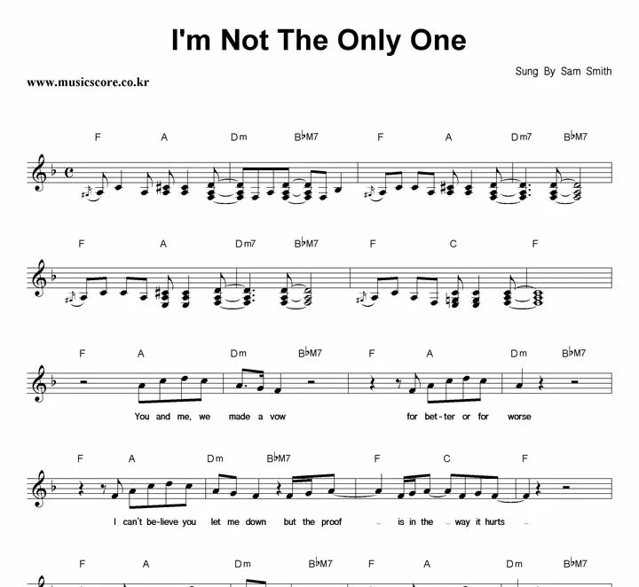 Сэм смит only one. I'M not the only one Ноты. Sam Smith i'm not the only one Ноты. Sam Smith im not the only one Ноты. Sam Smith i'm not the only one Ноты для фортепиано.