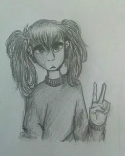Салли фейс рисунок
