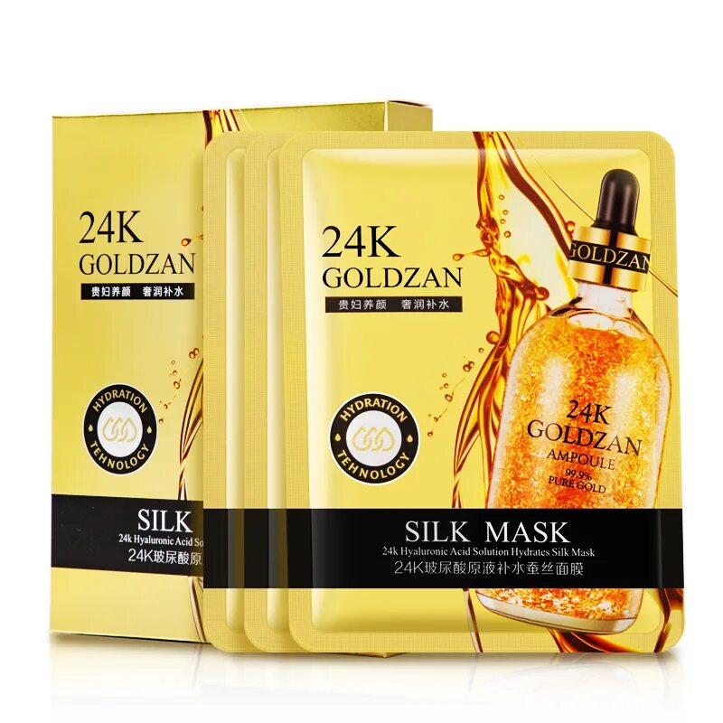 Маска Silk Mask 24k Goldzan. Silk Mask 24k Goldzan маска для лица. Маска тканевая 24k Goldzan Hydration. 24k Goldzan маска эффект.