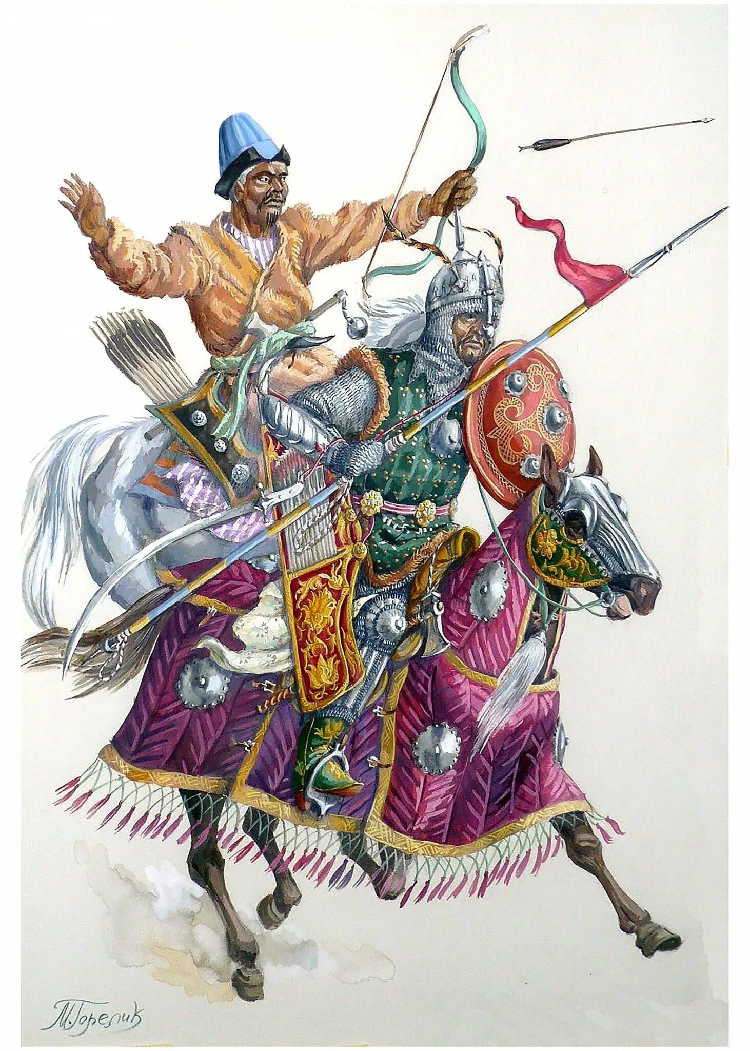 Татарские воины 16 века Горелик. Грелик монгольский воин. Горелик монгольский Хан. Горелик монгольские воины. Тюркские ханы