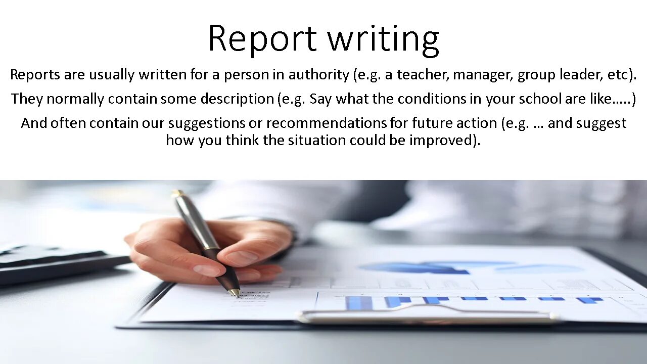 Writing a Report. Write a Report. Written Report. Report in English. Report inform