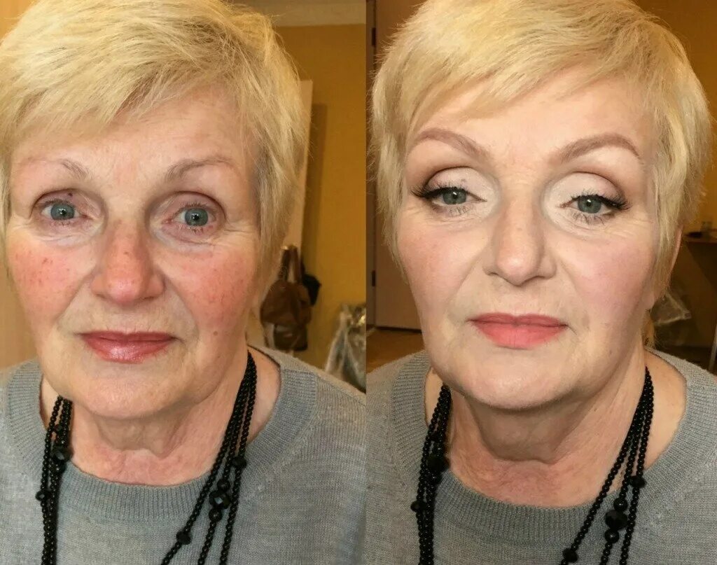 Лифтинг макияж. Возрастной Вечерний макияж. Возрастной макияж для женщины 50+. Макияж для пожилых. Как сделать возрастной