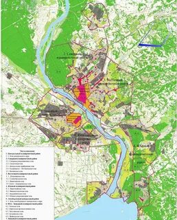 Географическая карта новосибирска
