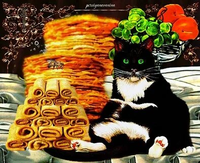 С масленицей картинки с животными