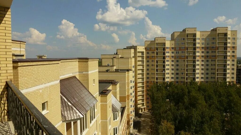 Фото и ход строительства жилого комплекса "Зелёная околица"