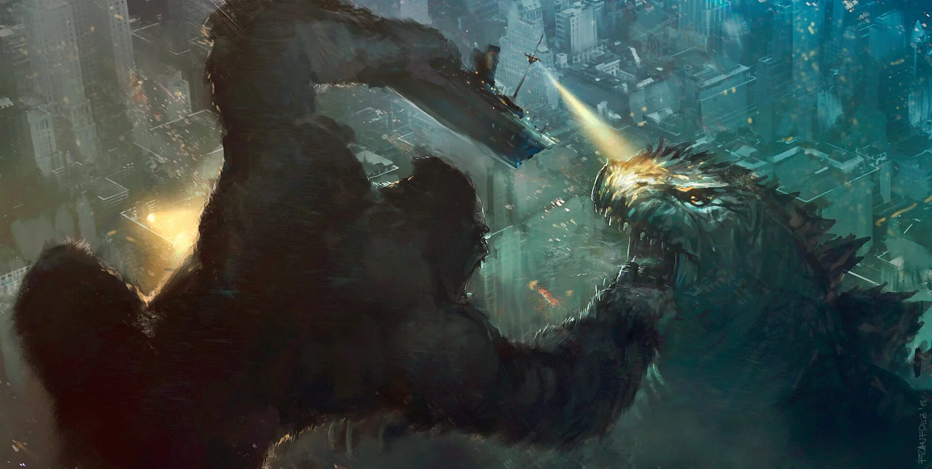 Kong ve godzilla