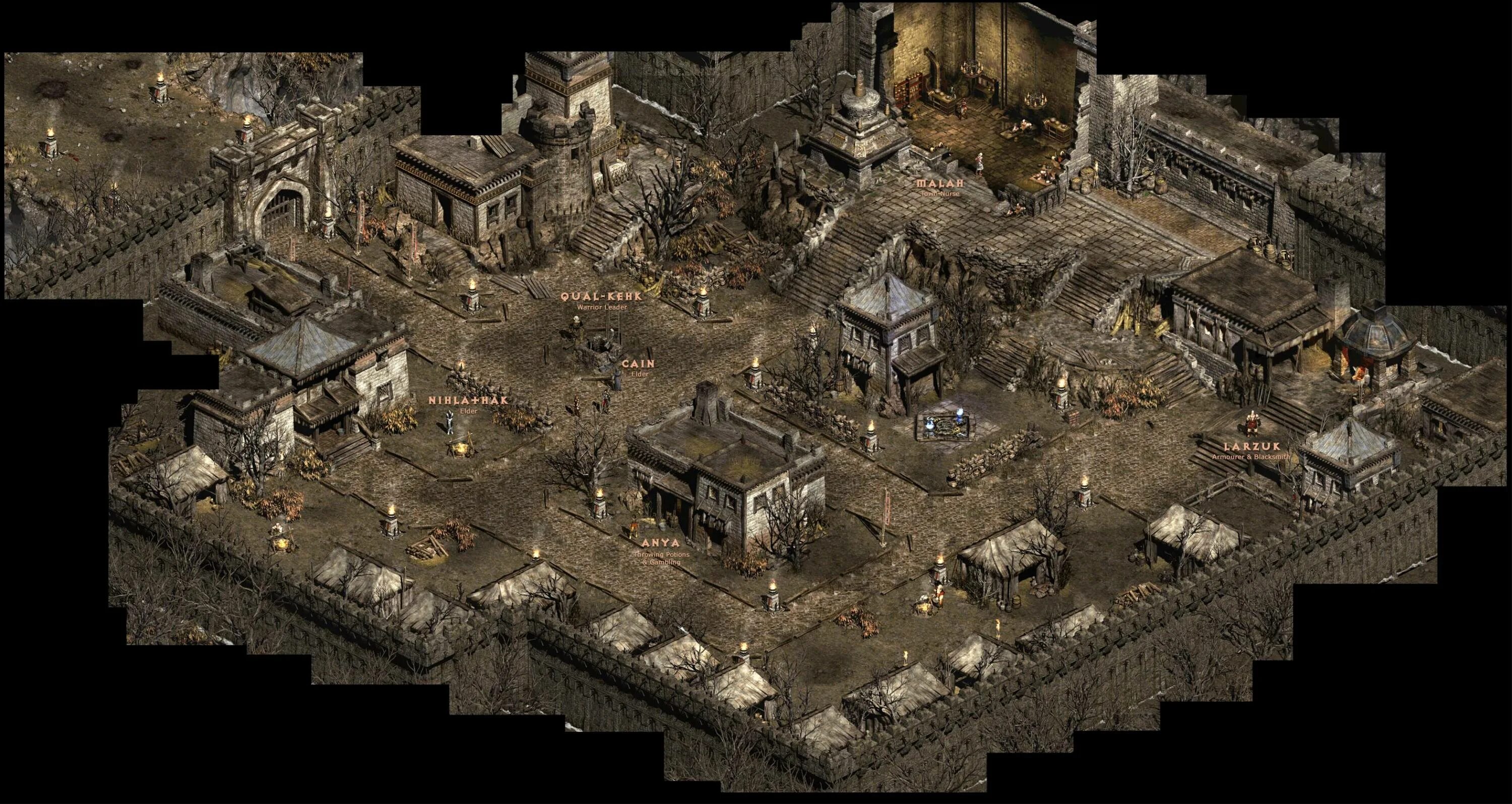 Затерянный город диабло 2. Харрогат diablo 2. Алтарь диабло. Diablo 2 map полная. Диабло 2 второй город.