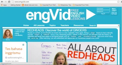 Engvid com. ENGVID. Www.ENGVID.com. ENGVID лого. ENGVID writing Lessons.