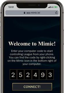 Mimic - A League Client On Your Phone.
