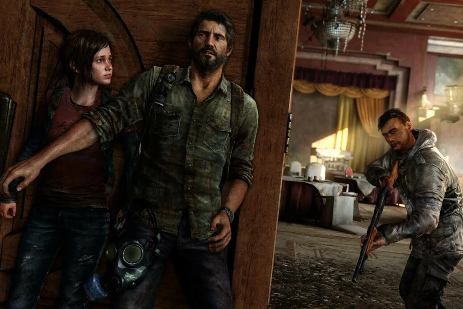 Популярные игры с сюжетом. The last of us ремейк. Джоэл ремейк. Гэбриел Луна the last of us. Нарратор игры.