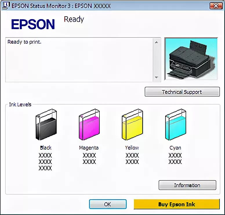 Эпсон статус монитор 3. Статус монитор принтера. Статус монитор принтера Epson. Epson status Monitor бесчиповый. Статус монитора принтера