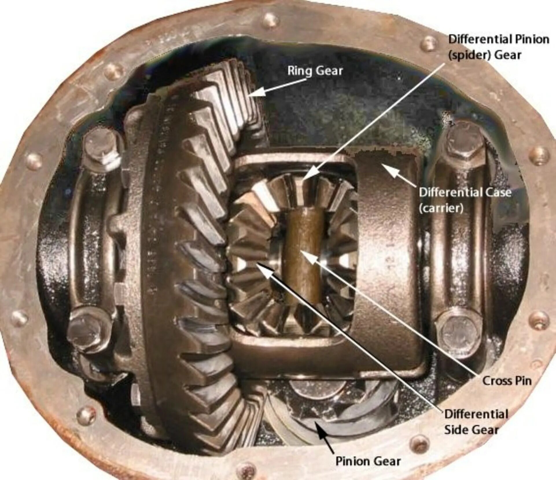 Diff на русском. Open differential.